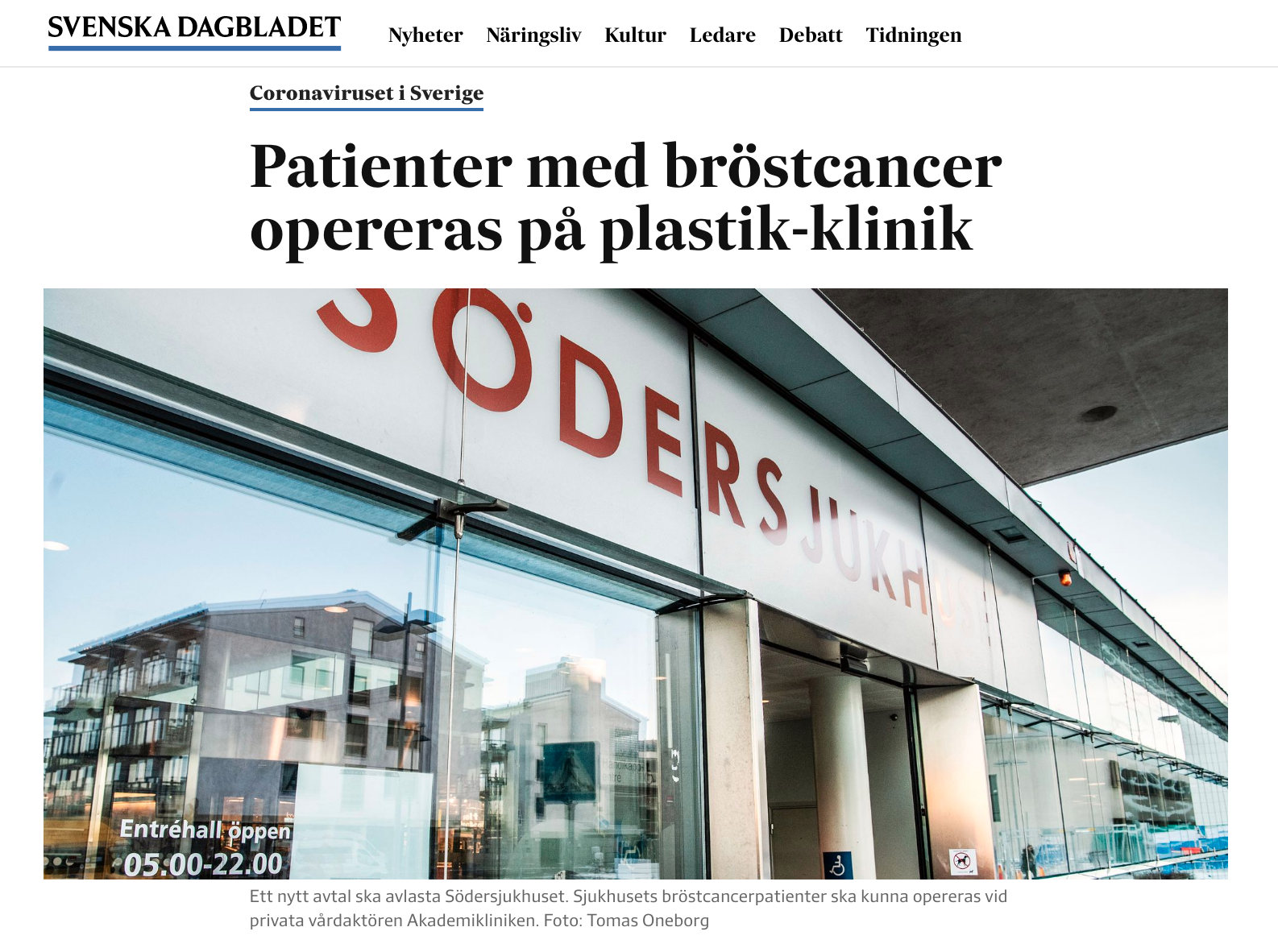 Svd Artikel del 1